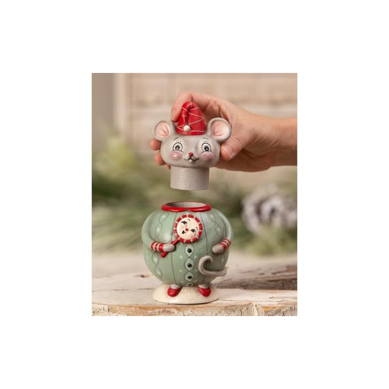 Bethany Lowe Spencer Squeak Dreams Jar 6.5" A Johanna Parker