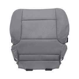 BuliBoao Driver Bottom Cloth Seat Cover for Chevy Silverado 1500 2014-2018, Silverado 2500 2500HD 3500 3500HD 2015-2019 Dark Ash Gray (Also for Passenger Side)
