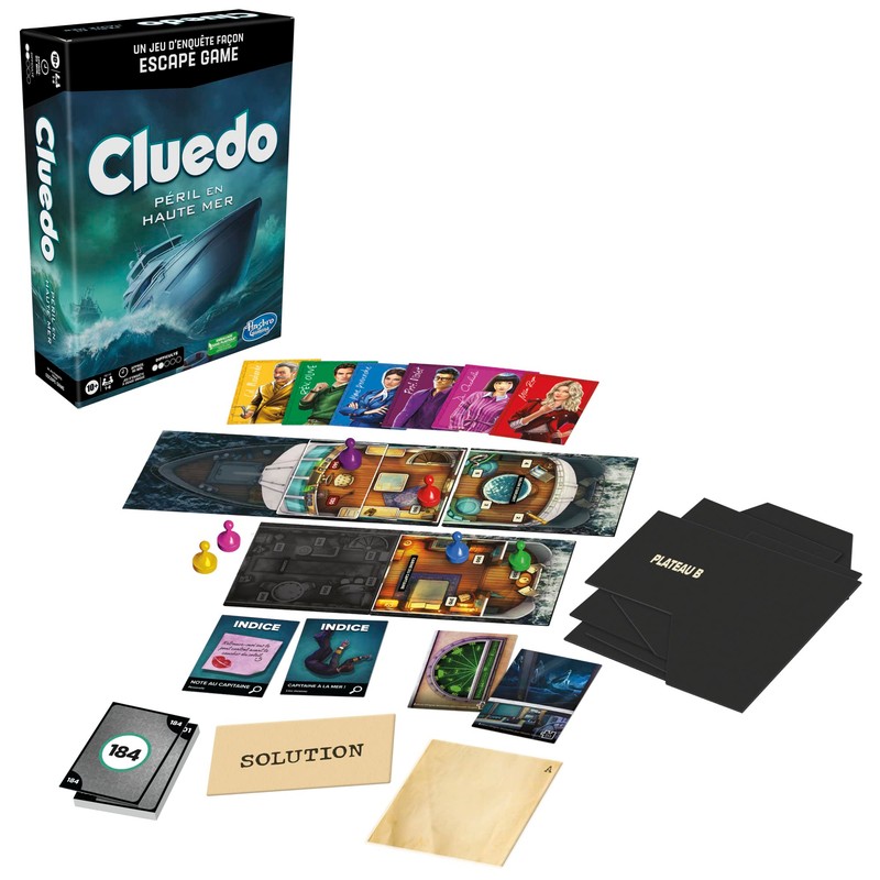 Cluedo Escape: Danger on the High Seas Strategy Board Game