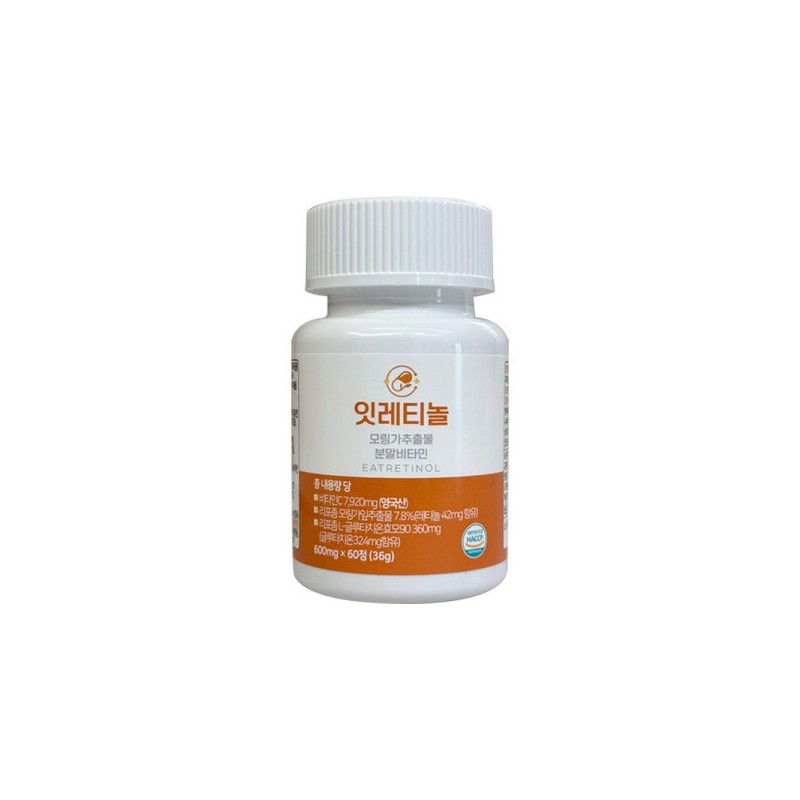 잇레티놀 600mg x 60정 1개 / 써클 Iretinol 600mg x