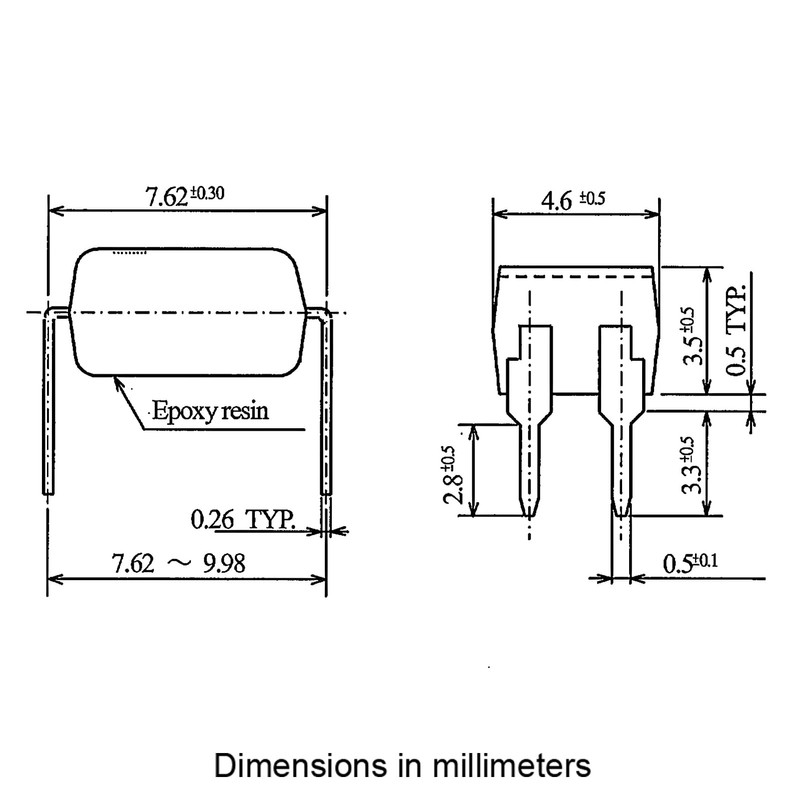 ALLECIN PC817 PC817C Transistor Output Optocoupler DIP-4 2.54mm Pitch for