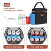 Mancro Baby Bottle Cooler Bag for Breast Milk, Includes Ice