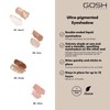 GOSH Eyeconic Eyeshadow 2-in-1 Eyeshadow Nude with Matte and Metallic