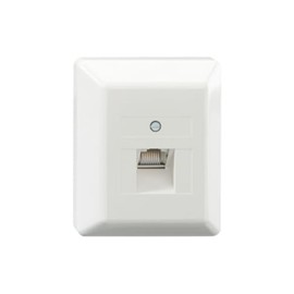 Rutenbeck UAE 8 (8) AP Universal Junction Box Pure White