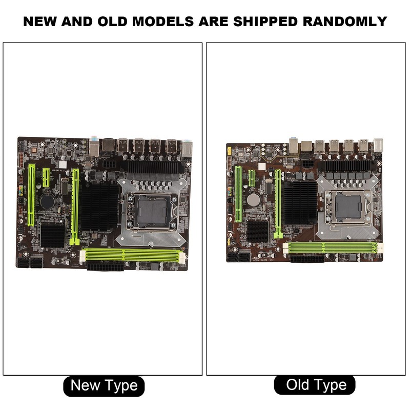 X58 Pro DDR3 Motherboard Dual Channel 2 DDR3 4 SATA2.0