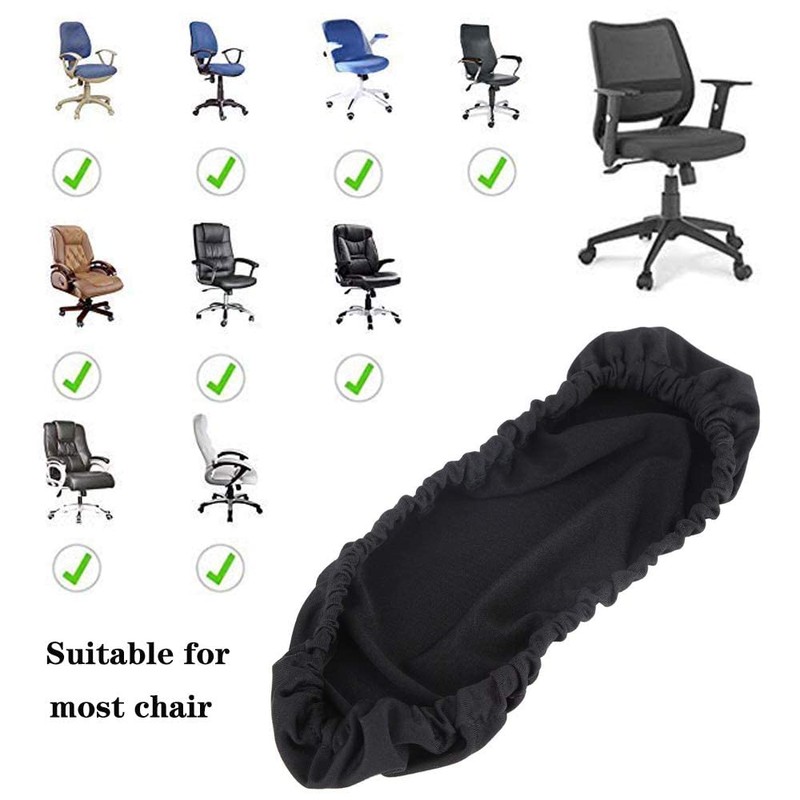 2Pcs Office Rotating Chair Armrest Covers Elastic Chair Armrests Cover