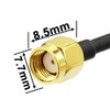 YOTENKO Dual Band WiFi Antenna 2.4GHz 5GHz 5.8GHz with Magnetic