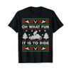 Oh what fun it's to ride ugly snowmobile Funny Christmas