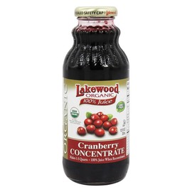 LAKEWOOD Organic Cranberry Juice, 12.5 FZ