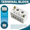 2-in-4-Out Self-Lifting Junction Box | Tool-Free Quick Connect Terminal Block