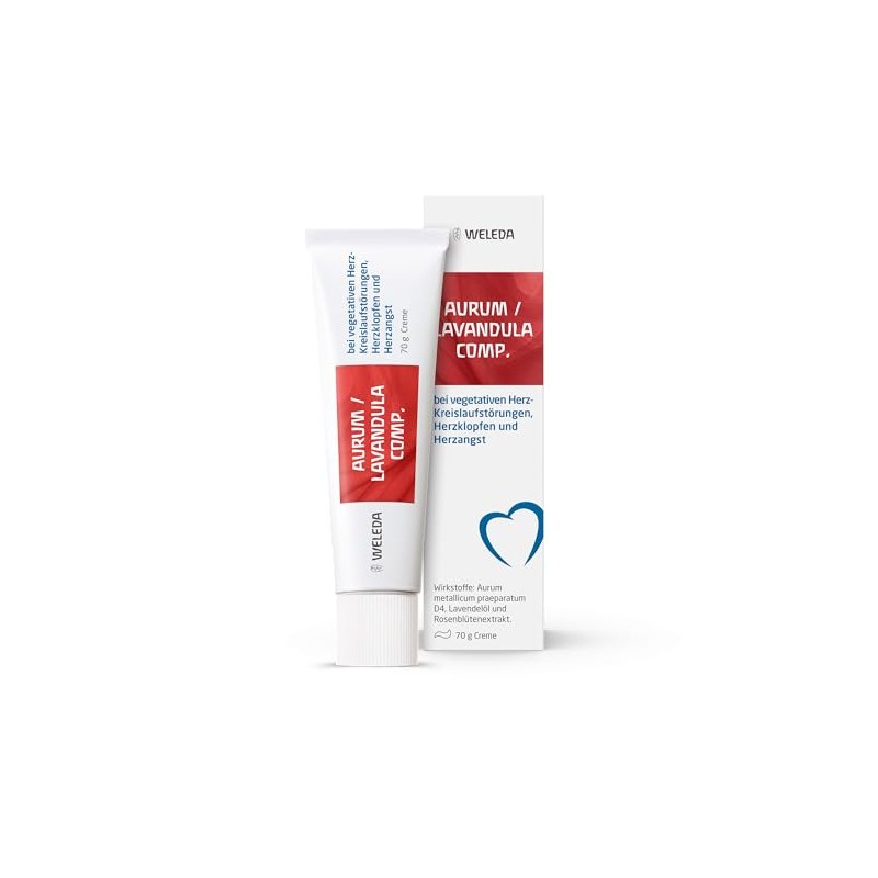 WELEDA Aurum/Lavandula Comp. Cream - Soothes Heart & Circulatory Functions