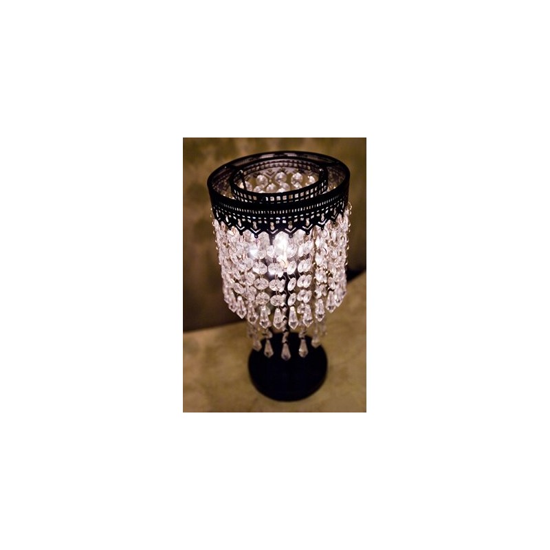 Acrylic Beads Table Lamp (Musee)/Black