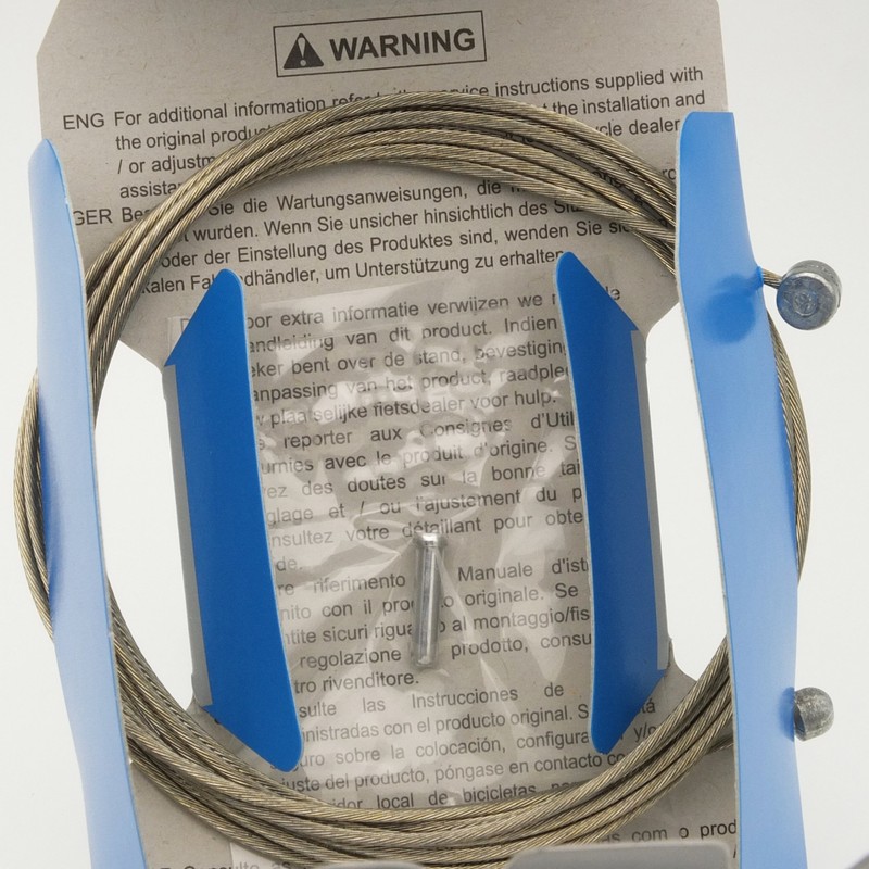 Shimano Y80098410 Steel Brake Inner Cable, 0.06 inches (1.6 mm)