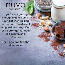 Magnesium Oil Spray - Unscented Regular Strength - 8oz - Huile de Magnésium - Product of Canada 237ml