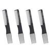Professional Styling Fork Comb - ShiningUU 4 Pack Anti Static