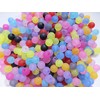 1000pcs Frosted Frosted Glass Beads Assorted Assorted Round 6mm Accessory
