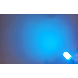 Technics (5)COOL BLUE FROSTED BAYONET 6.3V-8V LED LAMP/#44 #47 #1847 #1866/Technics SA