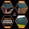 Xpose Safety Heavy Duty Green Mesh Tarp 20' x 20'