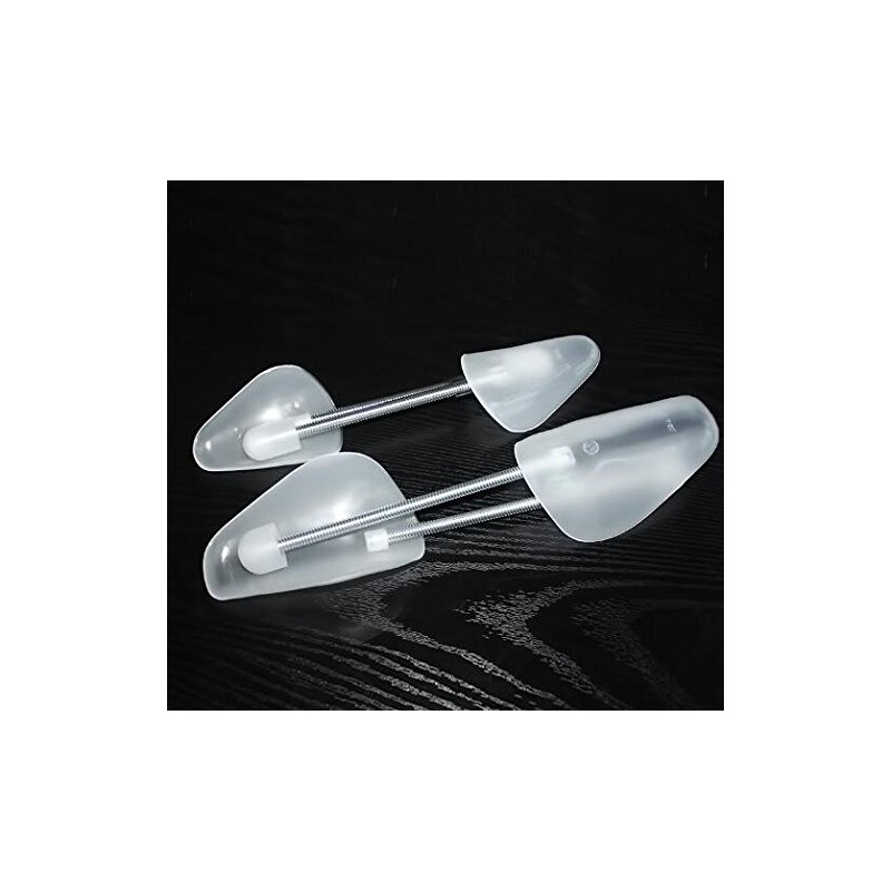2Pairs Clear Adjustable Shoe Keep Shoes Shape Trees Stretcher Boot