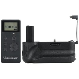 DSTE Pro Remote Control Multi-Function VG-6500 Vertical Battery Grip Compatible with Sony A6500 Digital Camera, Working with NP-FW50 (Battery not Included)