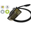 AYA 1Ft (1 Foot) USB Type C to Serial (RS-232)