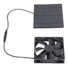 Solar Panel Powered Fan Portable 3.5W 6V Solar Exhaust Fan