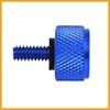 Partuto 1/4'' Motorcycle Blue Aluminum Alloy Rear Seat Bolt Mount