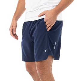 Franklin Sports Men's Nite Runner Pickleball Shorts - Quick Dry - Lightweight Sports + Basketball Shorts with Pockets, Navy, Small