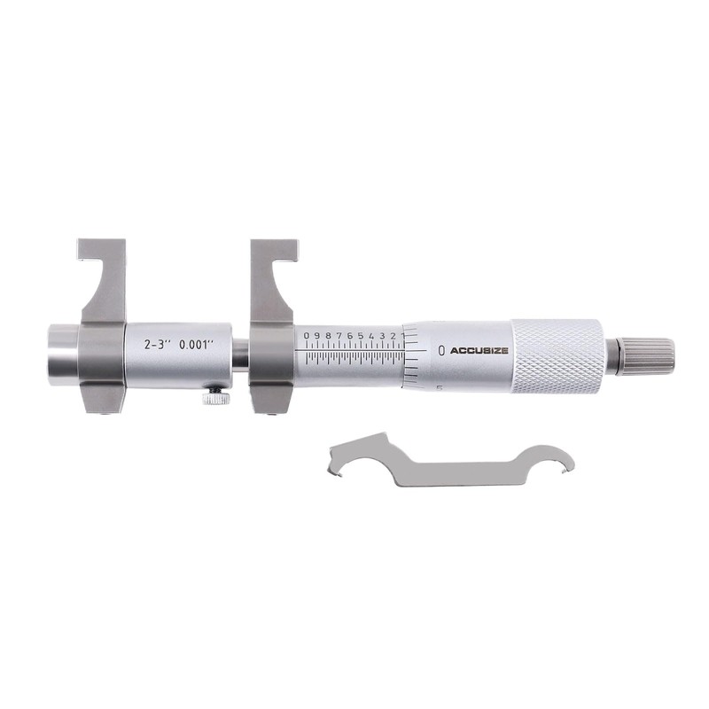 Accusize - Micrómetro de Interiores 2" - 3", EG00-3223