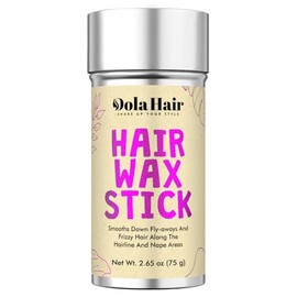 Dolahair- Cera para el cabello en barra: pomada para controlar y peinar los cabellos sueltos para niños, mujeres y hombres: máquina para hacer moños y acondicionadores