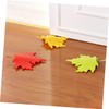 TEHAUX 4pcs Maple Leaf Door Stoppers Safe Material Safety Door