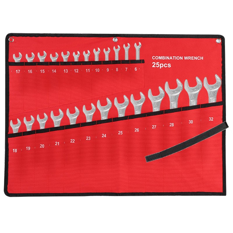 Wrench Roll, Tool Bags, Multi-Pocket Roll Up Tools Storage Bag