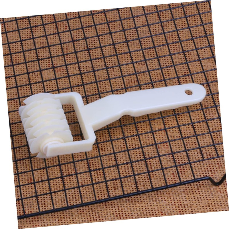 CIYODO Lattice Roller Cutter Tool White Baking Tool for Dough
