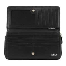 Golden Head Polo Wallet RFID Leather 19 cm