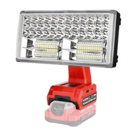 20V Light for Craftsman V20 Li-ion Battery, 40W 4200LM for Craftsman Light with 5V/2.1A USB Port,18W Type C Port 110° Pivoting Head Led Work Light Floodlight Spotlight