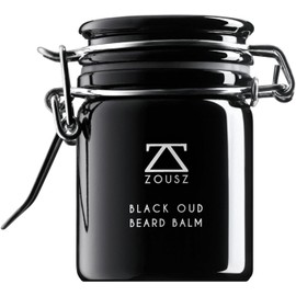 ZOUSZ Beard Balm For Men, Includes Gift Box, Black Oud Scented Beard Butter 50g