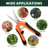 EWPJDK 3-Pack Stainless Steel Pruning Shears, Pruning Snips and Clippers