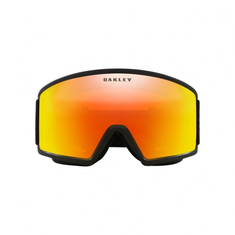 Oakley TARGET LINE L Unisex Adult Goggles, BLACKOUT / FIRE