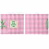 Scrap Mount Album Gingham Check Decora Blue DCP-SCAL01-BL