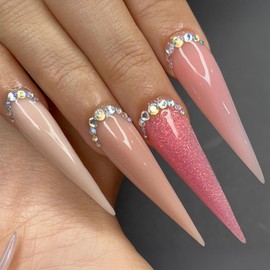 ALEX Blooming Valley Nude Acrylic Powder Set â€“ 18 Colors for Nails | Professional Nude Tones for Nail Art, Dipping, 3D, and Acrylic Application (AB03 - DRIED LAGURUS, 2 OZ)