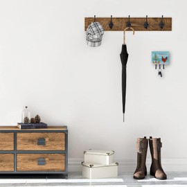 Caroline's Treasures BB9210TH68 New Hampshire Red Chicken Christmas Leash or Key Holder, Teal, Wall Hooks, Key Hooks Holder, Coat Rack Wall Mount, Coat Hooks, Hooks for Hanging Keys, Towels, Aprons, L