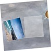 Operitacx 10 Pack Hard Plastic Photo Protectors Waterproof Document Page