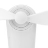Electric Versatile Small Portable Fan USB Rechargeable Handheld MultiFunctional Cooler(White
