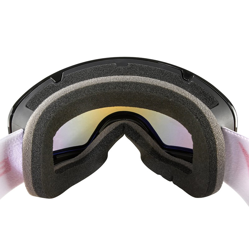 Black Crevice Planai unisex ski goggles, Unisex, Skibrille Planai, white/red,