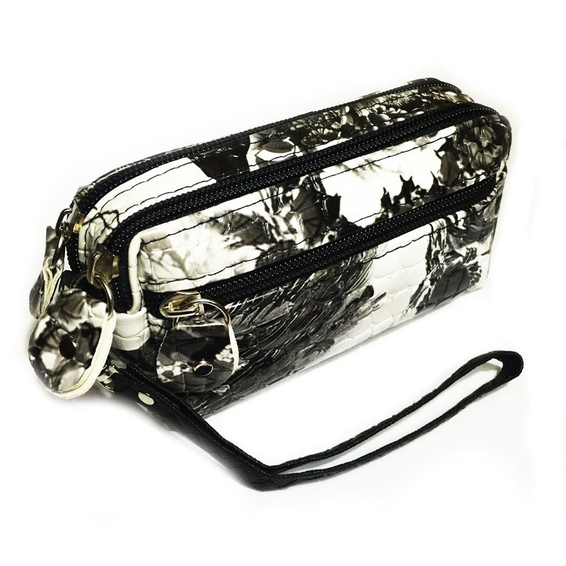 BIZARRE TOYS Peacock PU Enamel Mini Pouch Accessory Case, Coating,