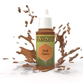 The Army Painter Troll Claws Warpaint - Acrylic Non-Toxic Heavily Pigmented Water Based Paint for Tabletop Roleplaying, Boardgames, and Wargames Miniature Model Painting