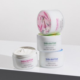 Nature Republic Flight Attendant Moisture Cream Water Moisturizing Nature Republic Shea Butter Steam Cream 100ml / 승무원 수분크림 수부지 보습 네이처리퍼블릭 쉐어버터 스팀크림 100ml