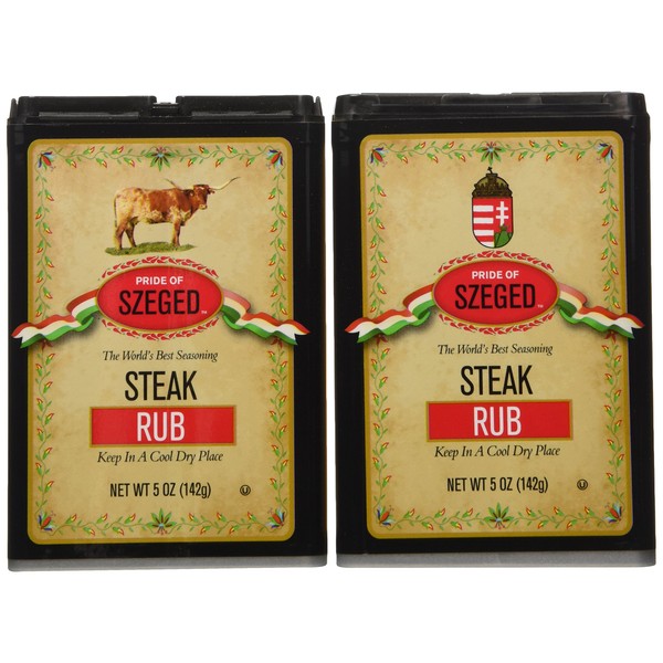 Szeged -Steak Rub / Gourmet Rub / 2 -5 Oz.