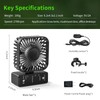 DAOTAILI 4" Grow Tent Fan with Auto Humidity Control |