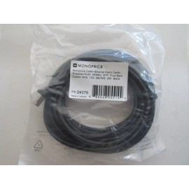 MONOPRICE P/N 24376  CAT6A ETHERNET PATCH CABLE - SNAGLESS RJ45/550Mhz 10G 26AWG